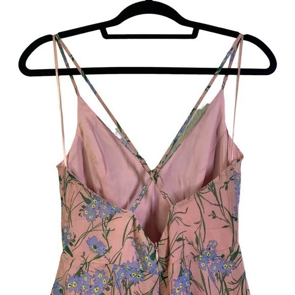 ASTR Pink & Blue Floral Pandora Maxi Dress‎ - Picture 7 of 15